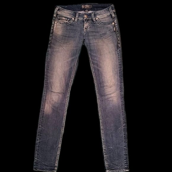 Silver Jeans, Aiko Skinny, W 25 L 31 - Picture 2 of 4